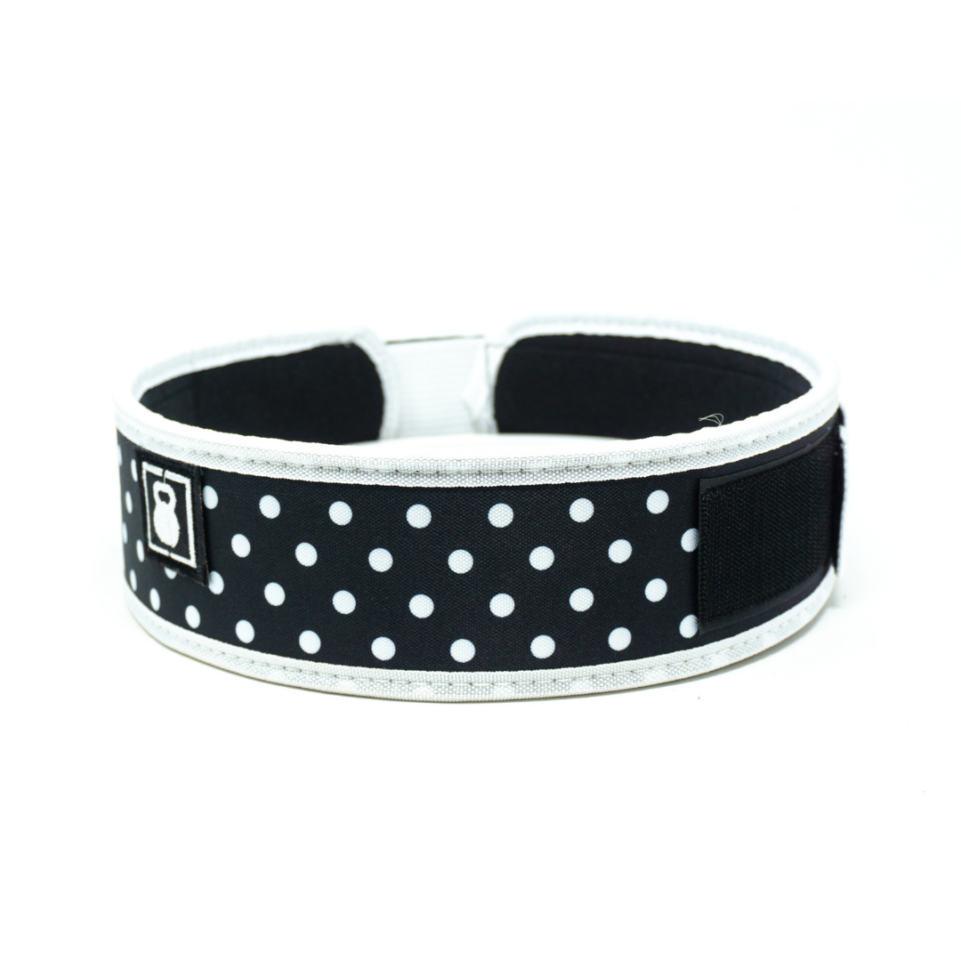 3" Petite Polka Dot Weightlifting Belt