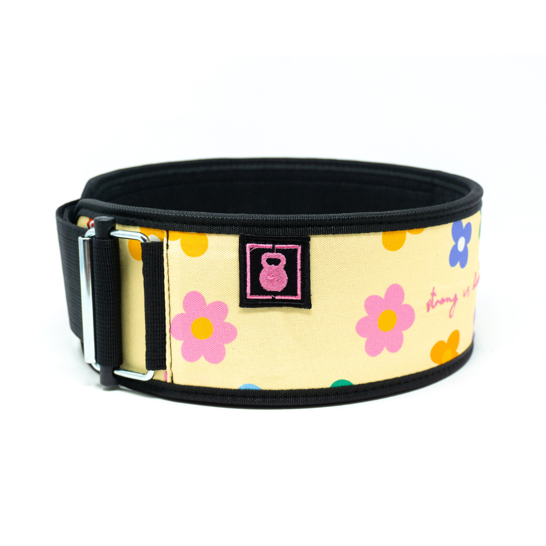 Strong Is Beautiful by Aimee Cringle 4" Weightlifting Belt
