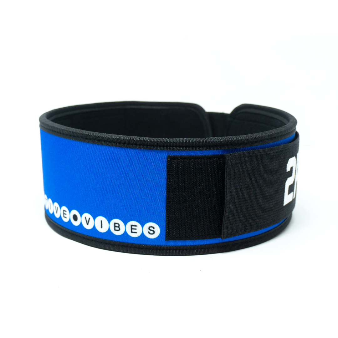 Positive Vibes by Alexis Raptis 4" Weightlifting Belt