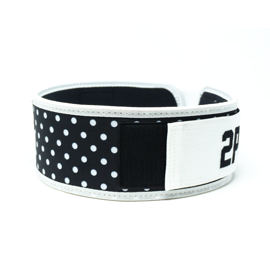 Polka Dot 4" Weightlifting Belt