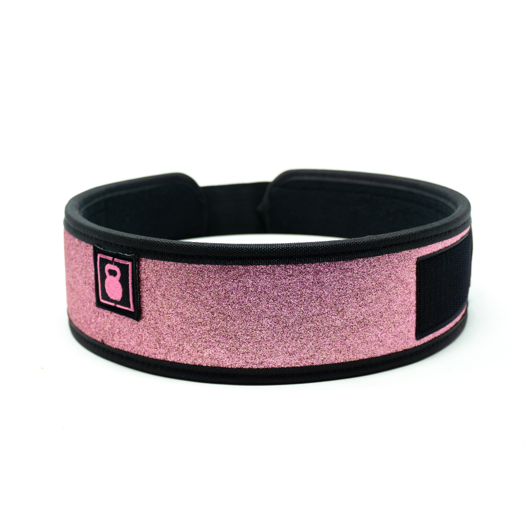 3" Petite Bubblegum Weightlifting Belt