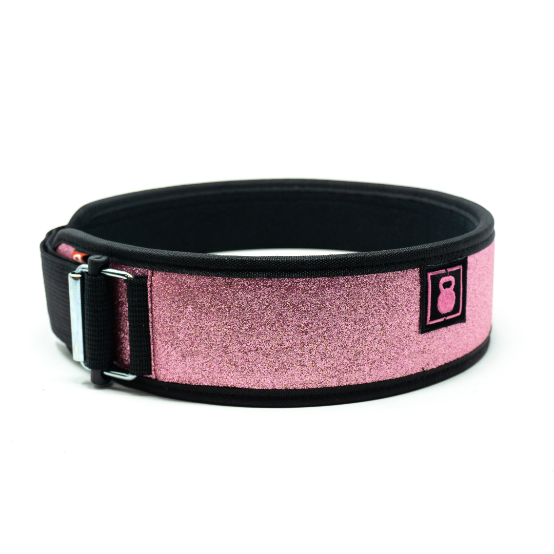 3" Petite Bubblegum Weightlifting Belt