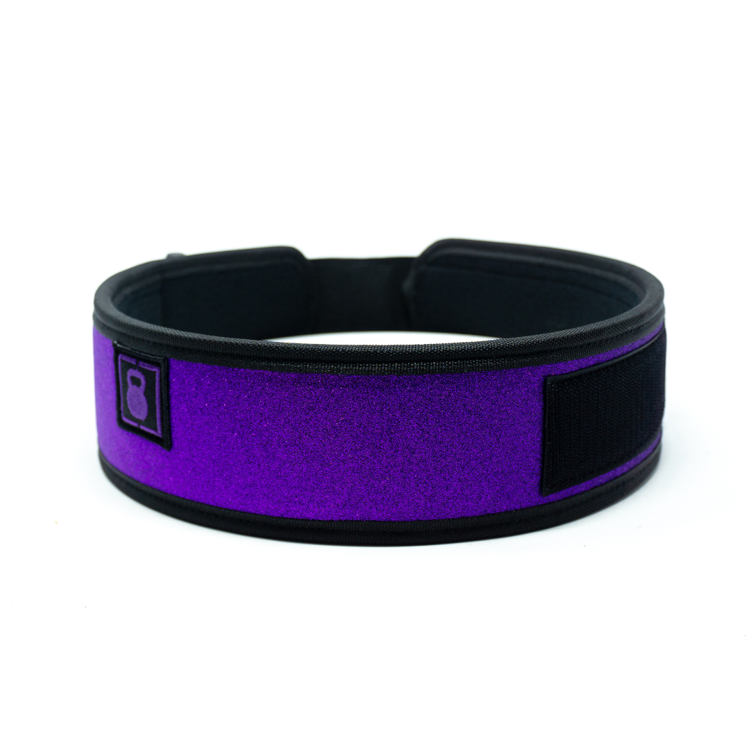 3" Petite Purple Pulse Weightlifting Belt