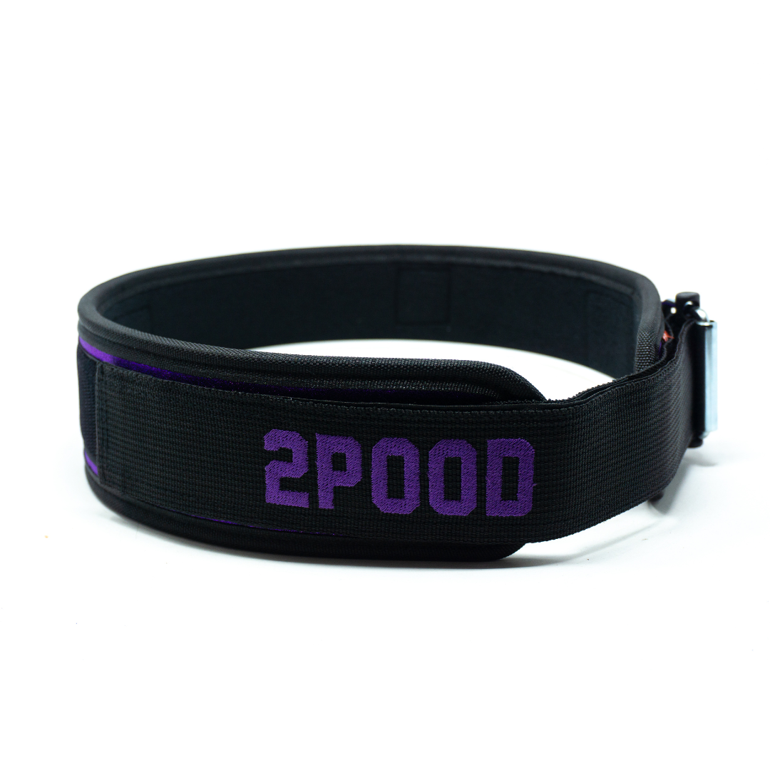 3" Petite Purple Pulse Weightlifting Belt