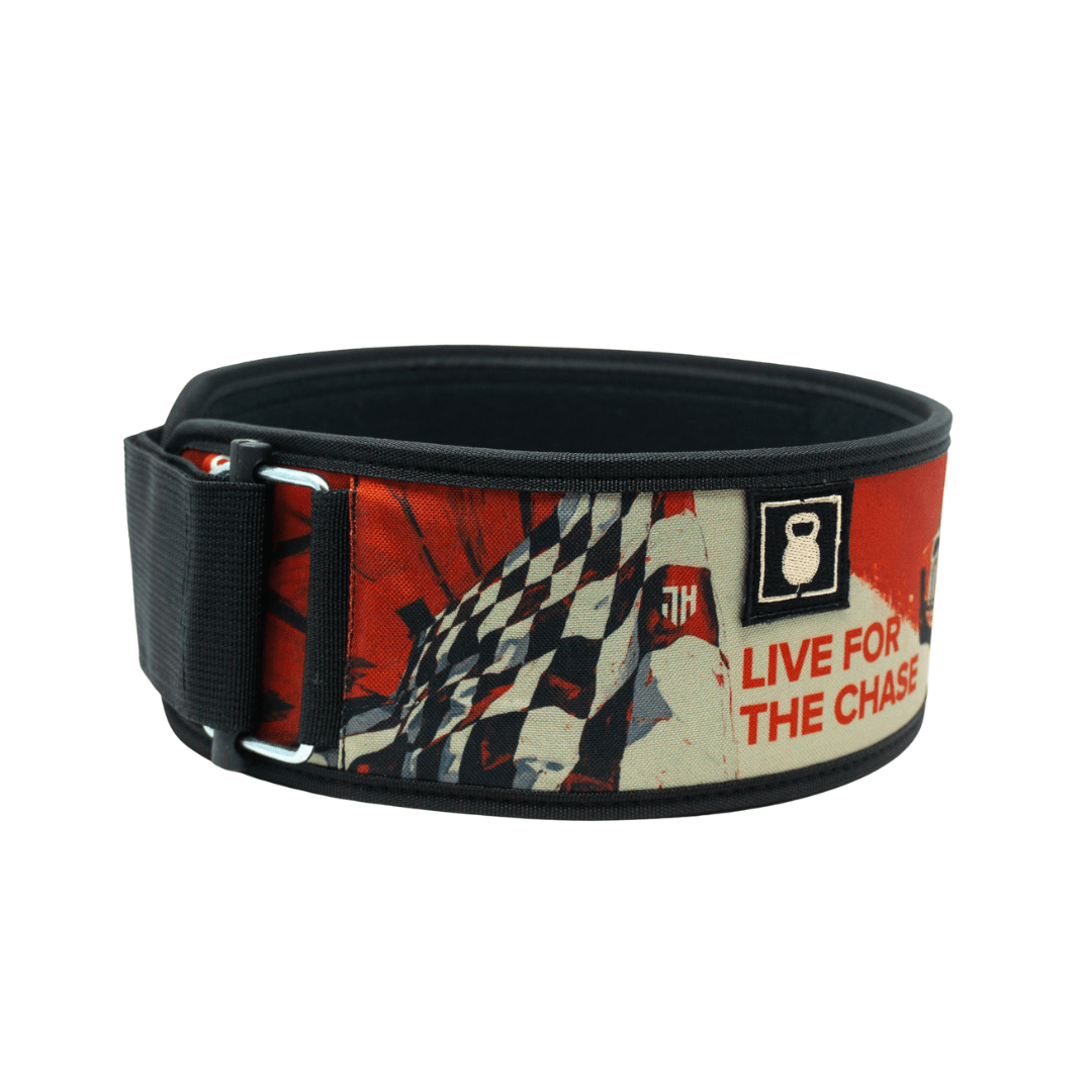 Live For The Chase by Jayson Hopper 4" Weightlifting Belt