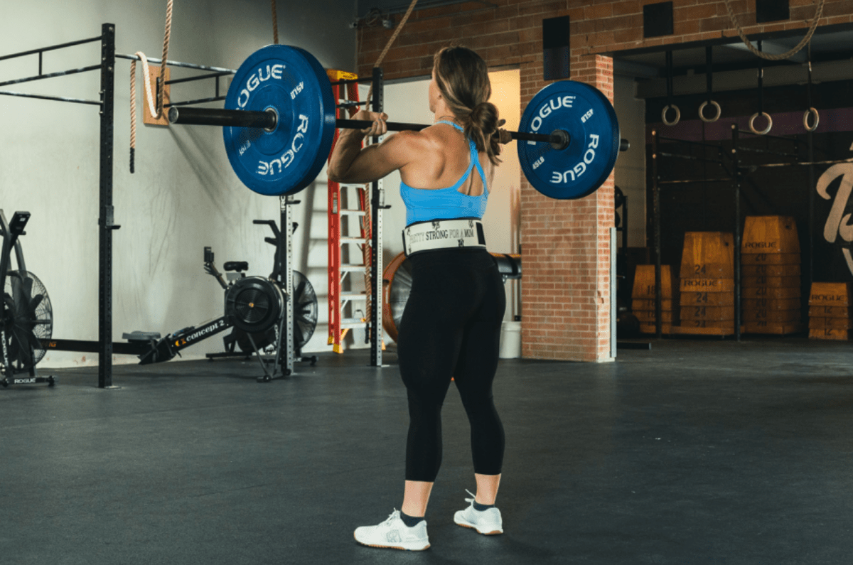 Pretty Strong for a Mom by Arielle Loewen 4" Weightlifting Belt