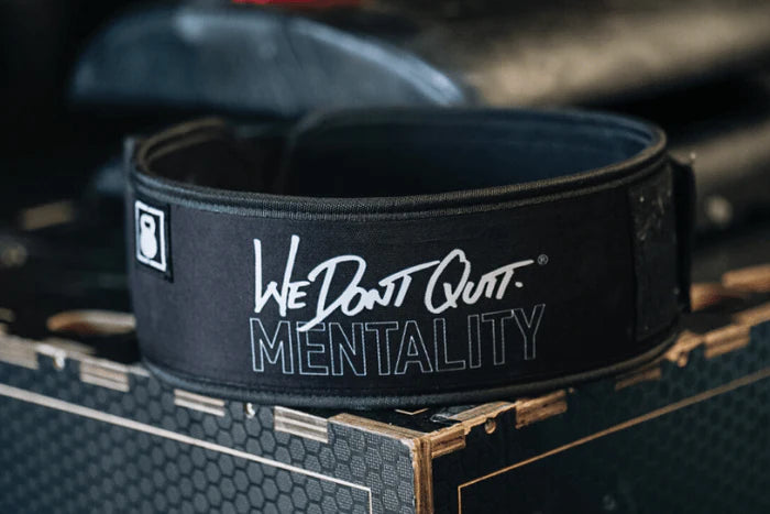 We Don't Quit by Craig Richey 4" Weightlifting Belt