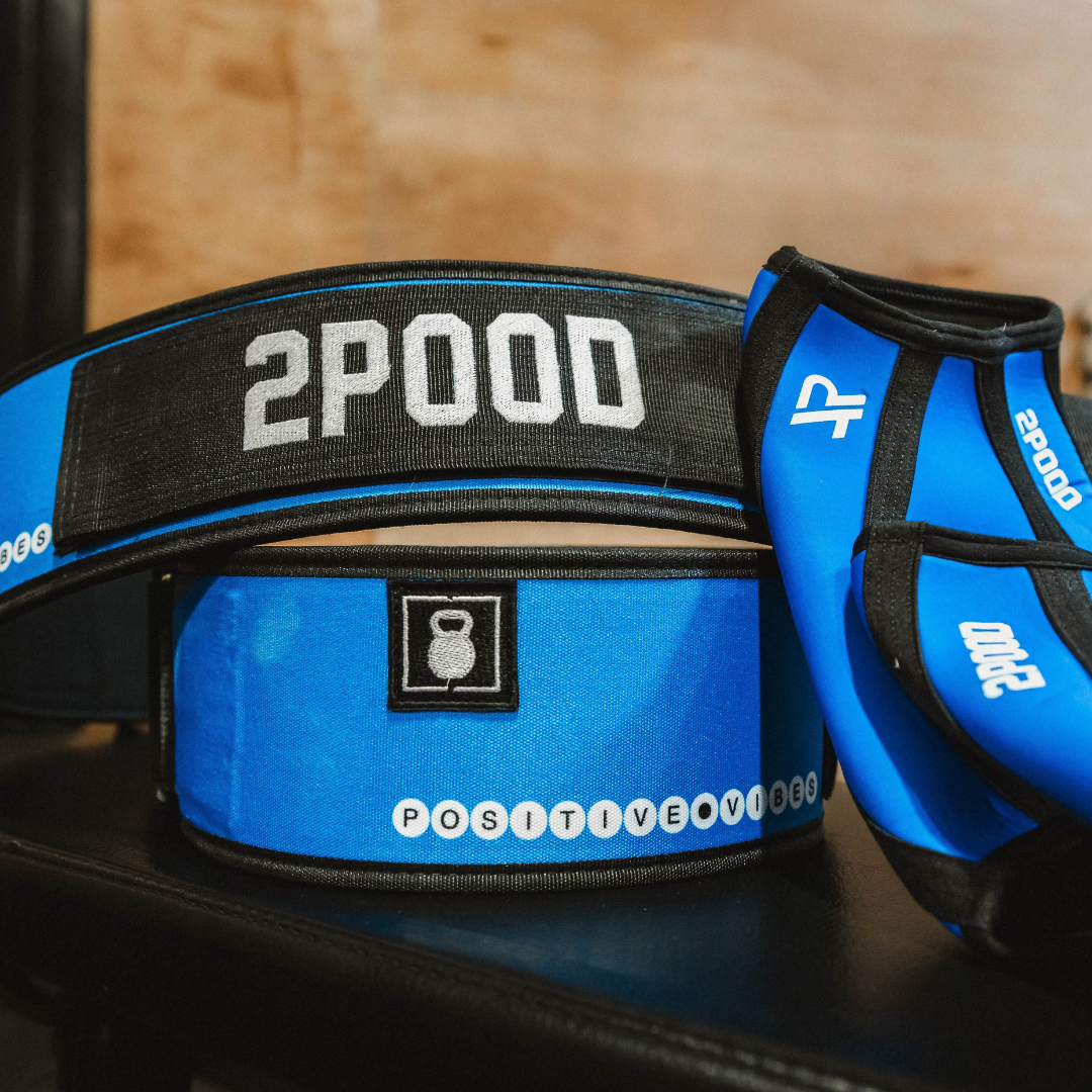 Positive Vibes by Alexis Raptis 4" Weightlifting Belt