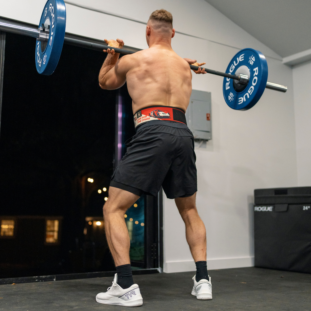 Live For The Chase by Jayson Hopper 4" Weightlifting Belt