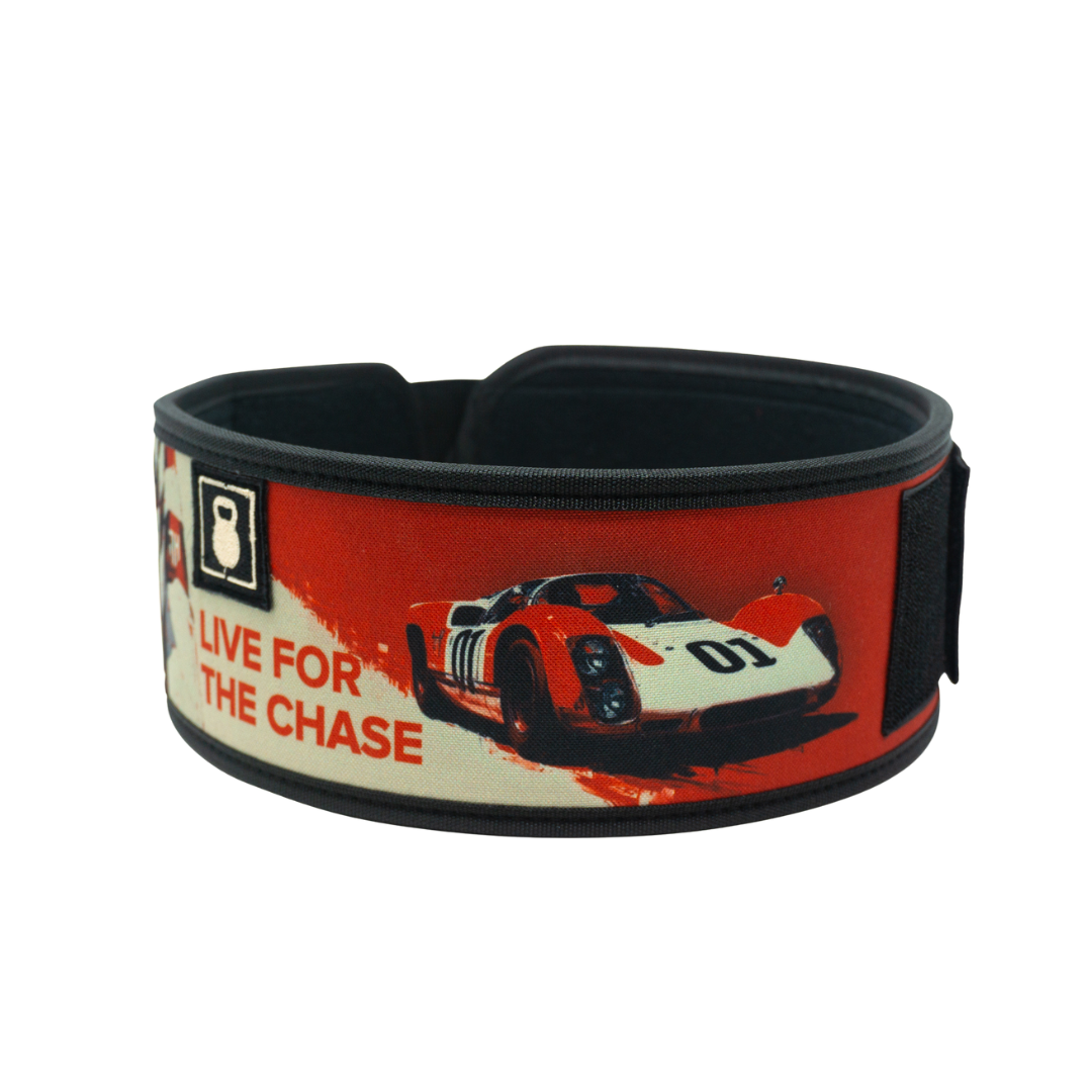 Live For The Chase by Jayson Hopper 4" Weightlifting Belt