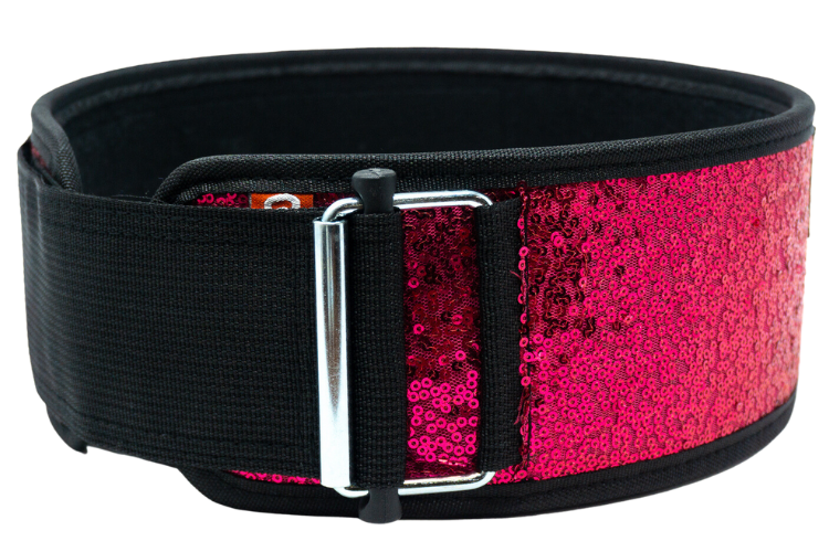 Bombshell (sparkle) 4&quot; Weightlifting Belt - 2POOD
