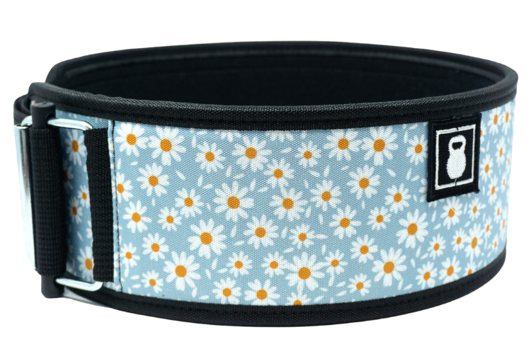 Daisies by Tasia Percevecz 4&quot; Weightlifting Belt - 2POOD